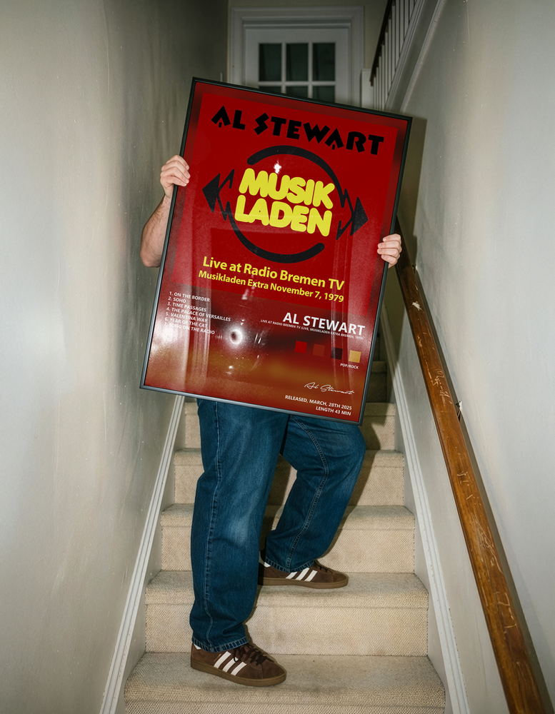 Music poster: Al Stewart - Live at Radio Bremen TV Live Musikladen Extra Bremen 1979