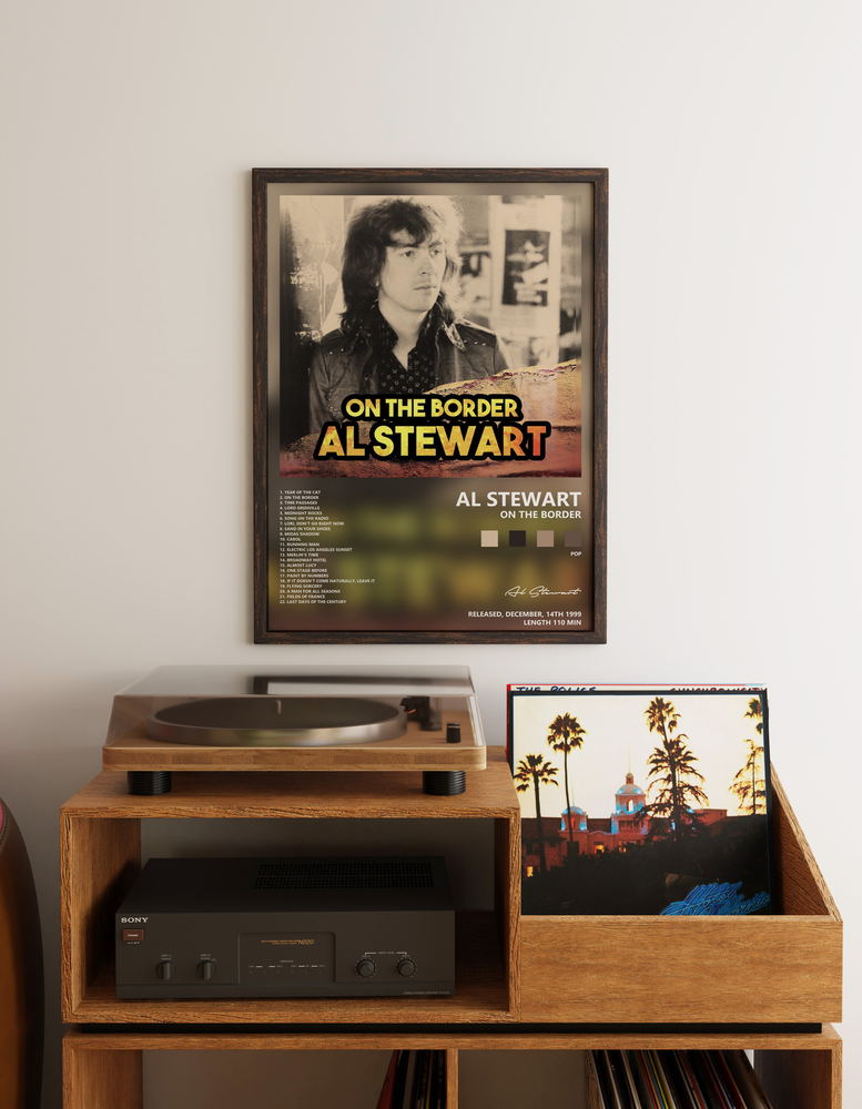 Music poster: Al Stewart - On the Border