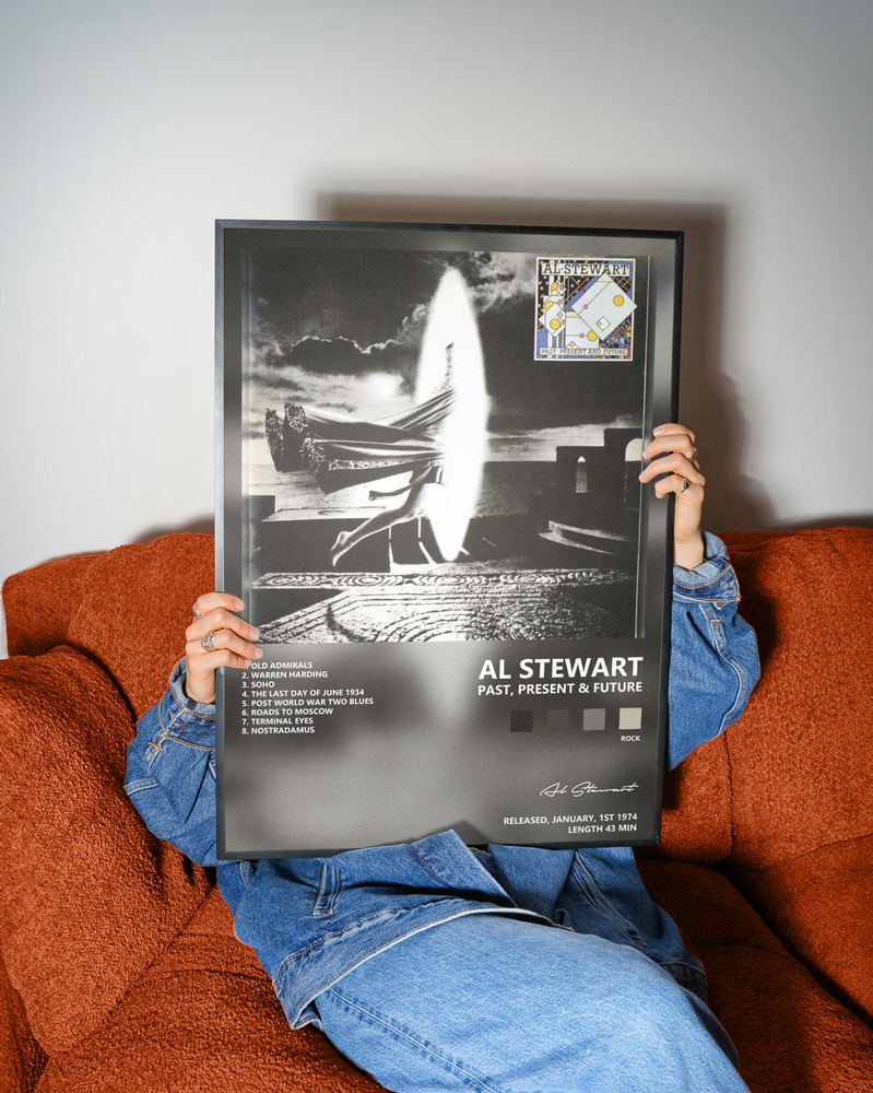 Music poster: Al Stewart - Past Present Future