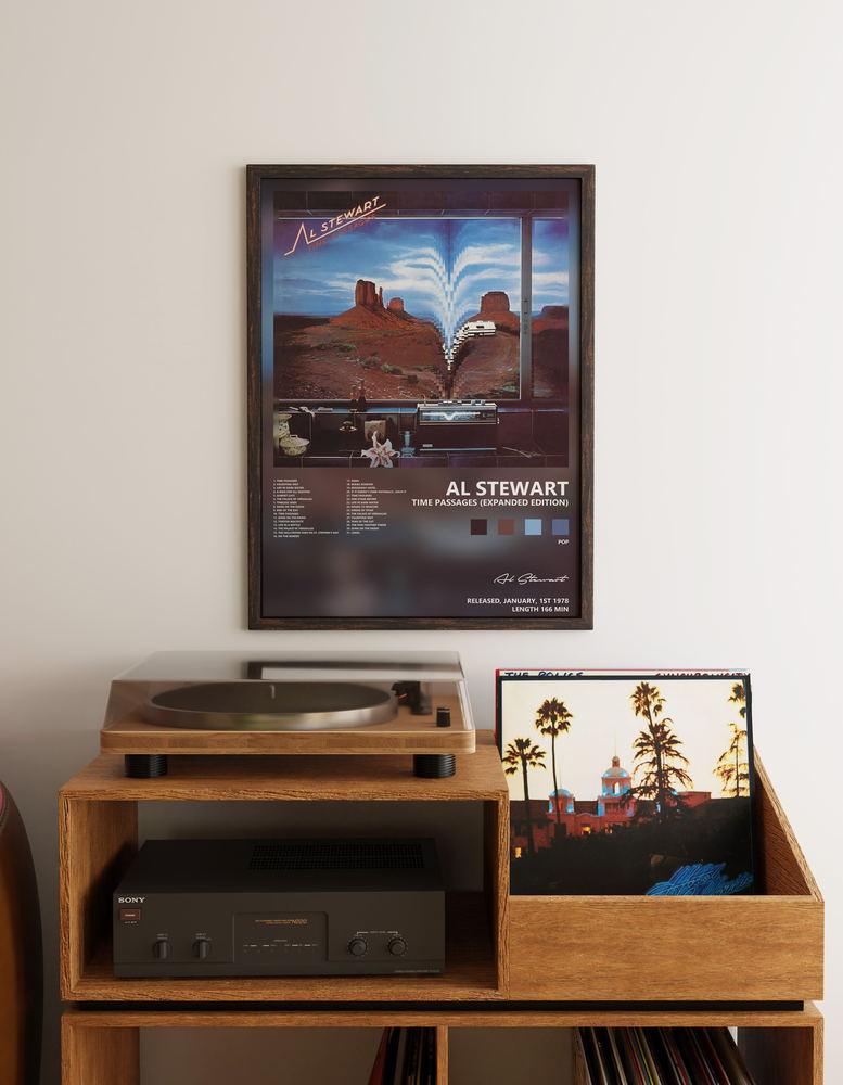 Music poster: Al Stewart - Time Passages Expanded Edition