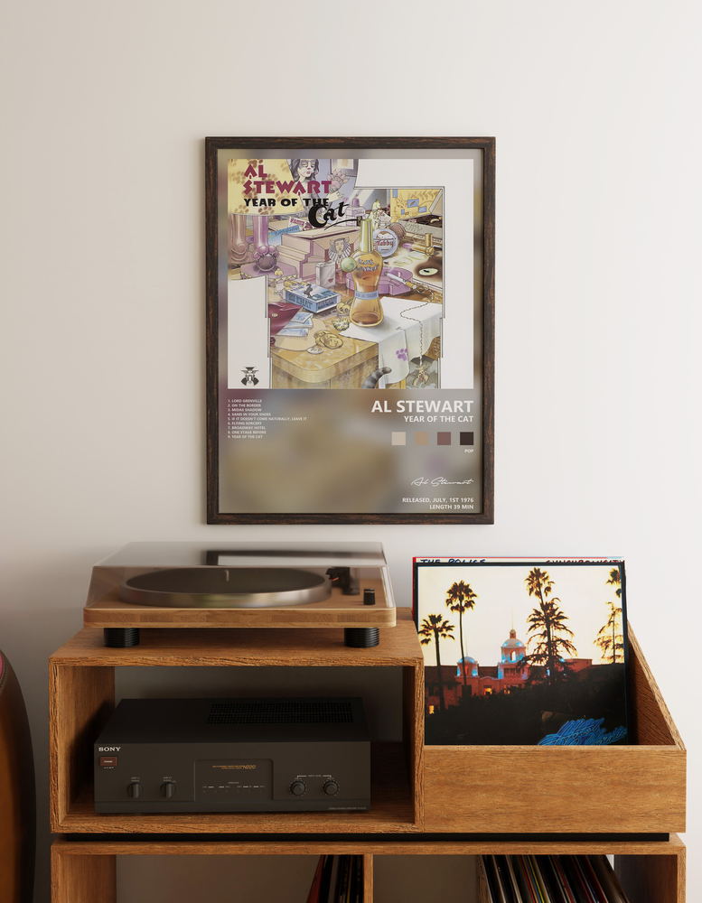 Music poster: Al Stewart - Year of the Cat