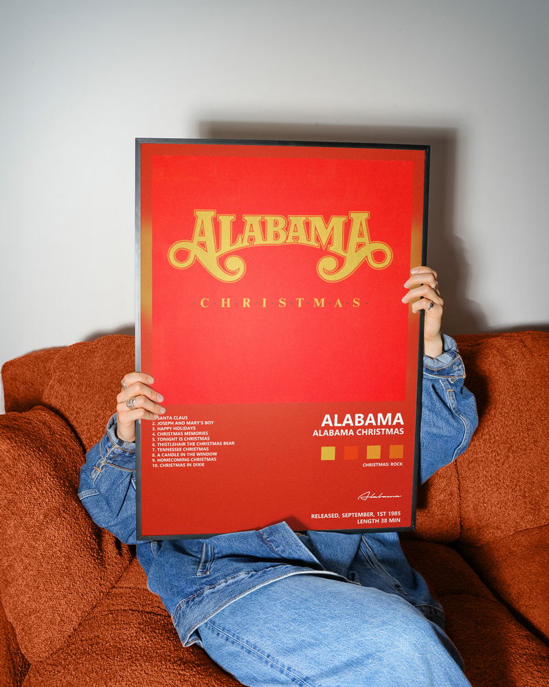 Music poster: Alabama - Alabama Christmas