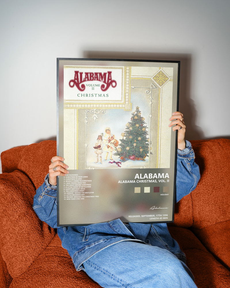 Music poster: Alabama - Alabama Christmas Vol II