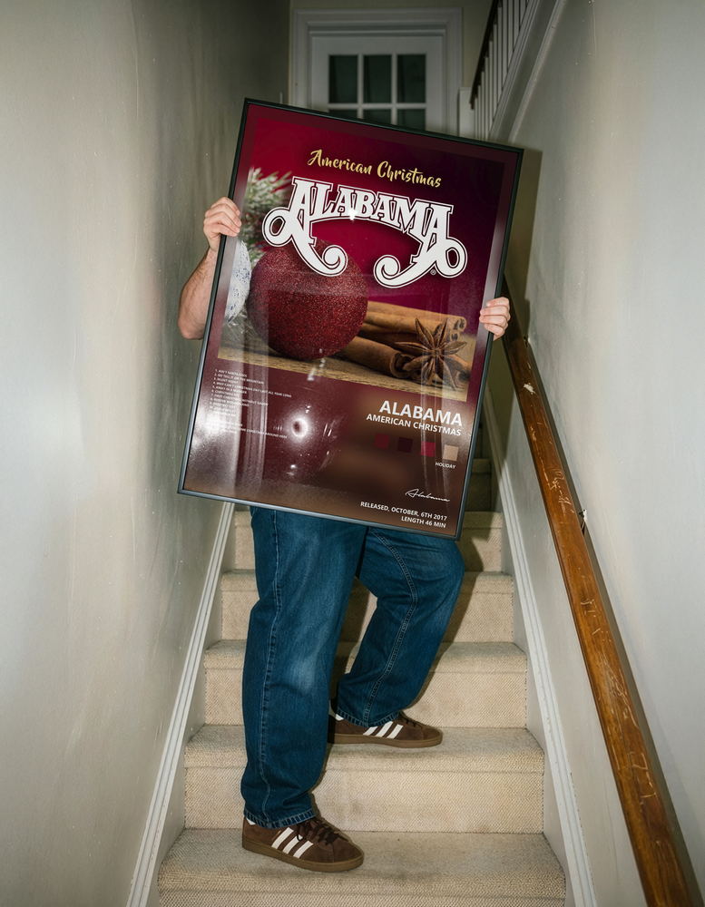 Music poster: Alabama - American Christmas