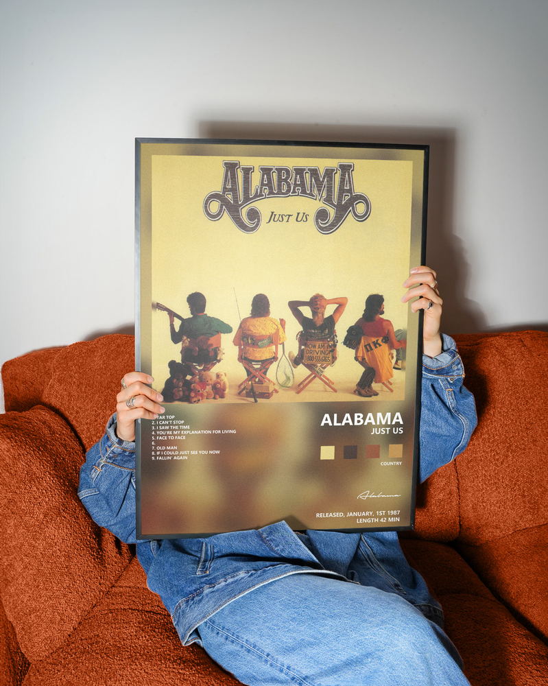 Music poster: Alabama - Just Us