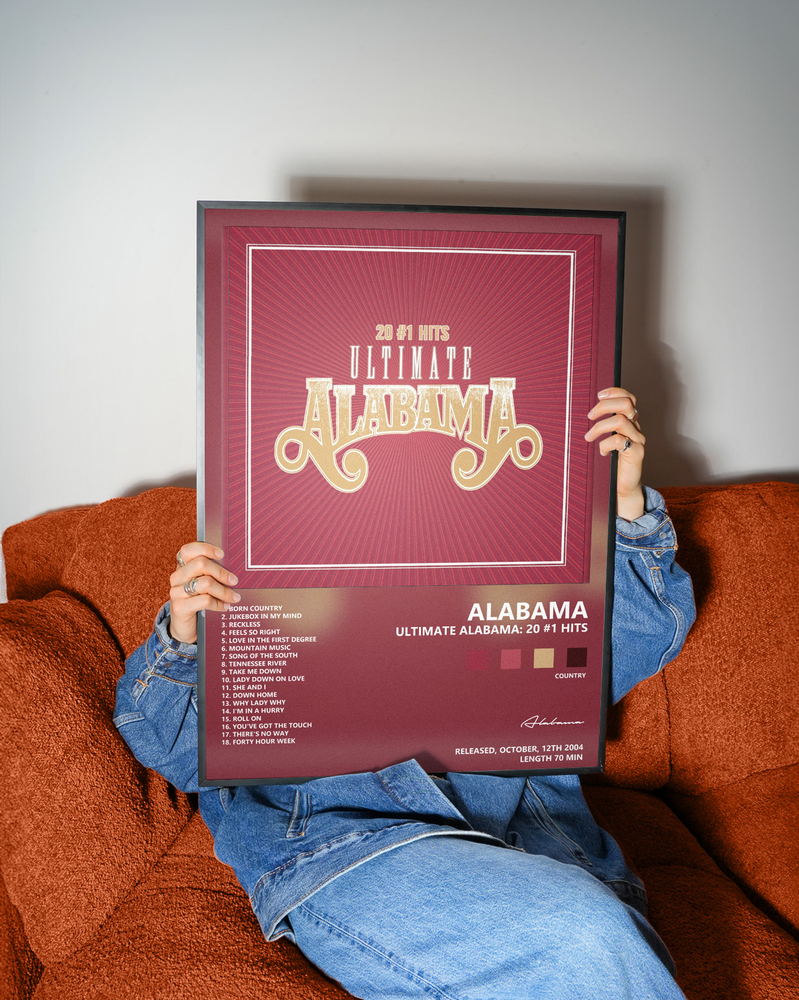 Music poster: Alabama - Ultimate Alabama 20 1 Hits