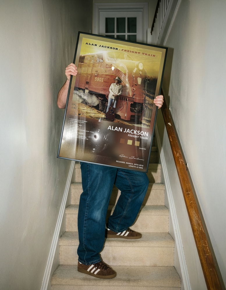 Music poster: Alan Jackson - Freight Train