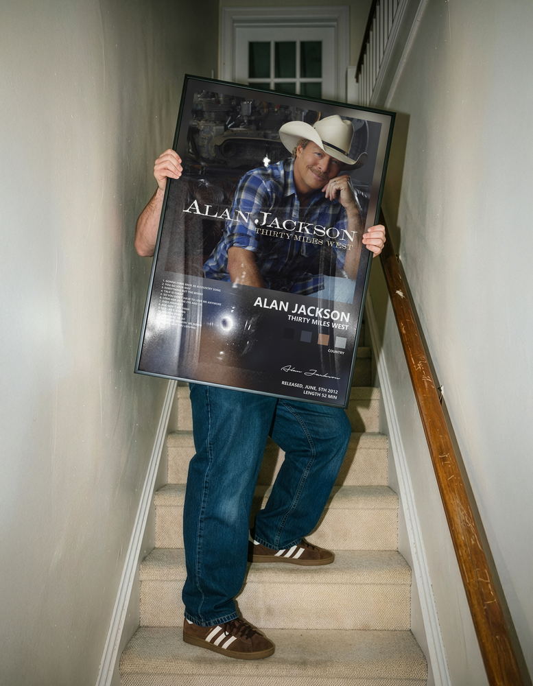 Music poster: Alan Jackson - Thirty Miles West
