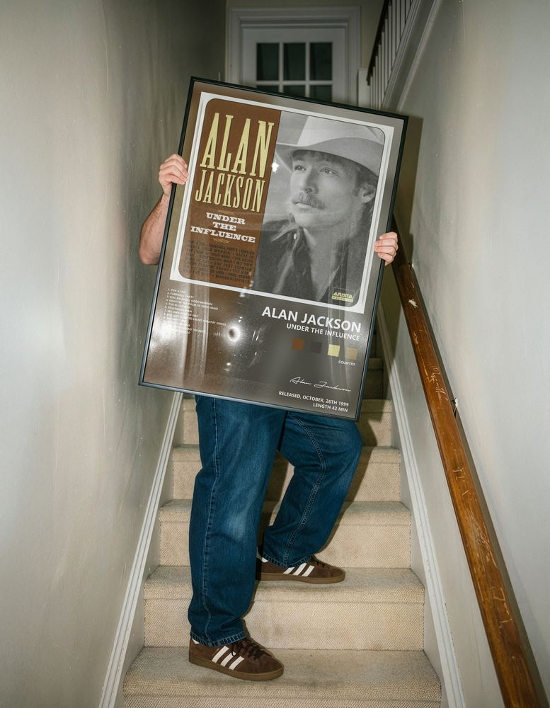 Music poster: Alan Jackson - Under the Influence