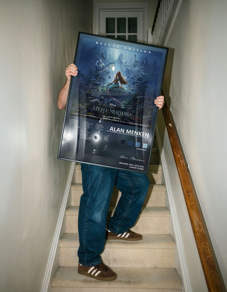 Music poster: Alan Menken - The Little Mermaid Original Motion Picture Soundtrack Deluxe Edition