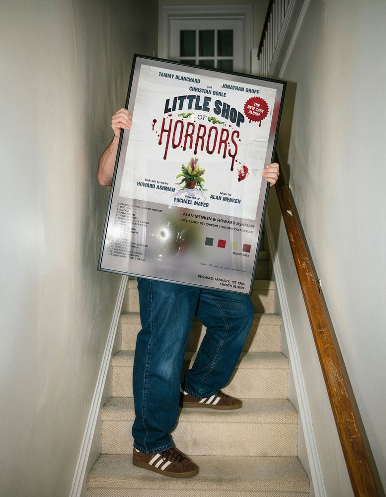 Music poster: Alan Menken Howard Ashman - Little Shop of Horrors The New Cast Album