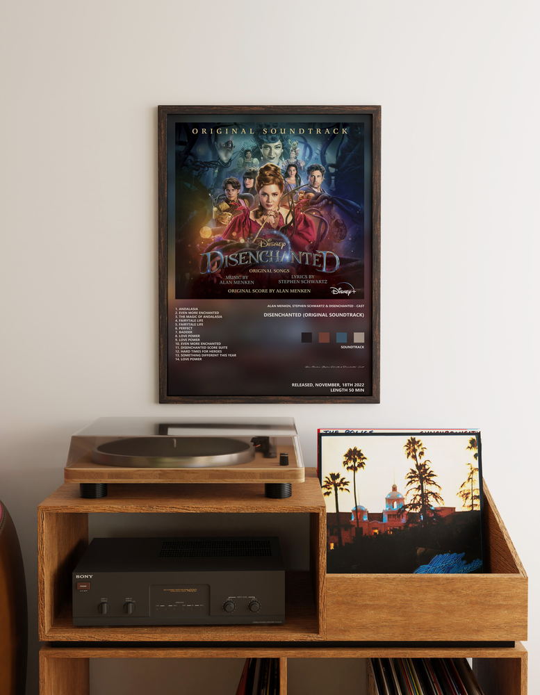 Music poster: Alan Menken Stephen Schwartz Disenchanted - Cast - Disenchanted Original Soundtrack