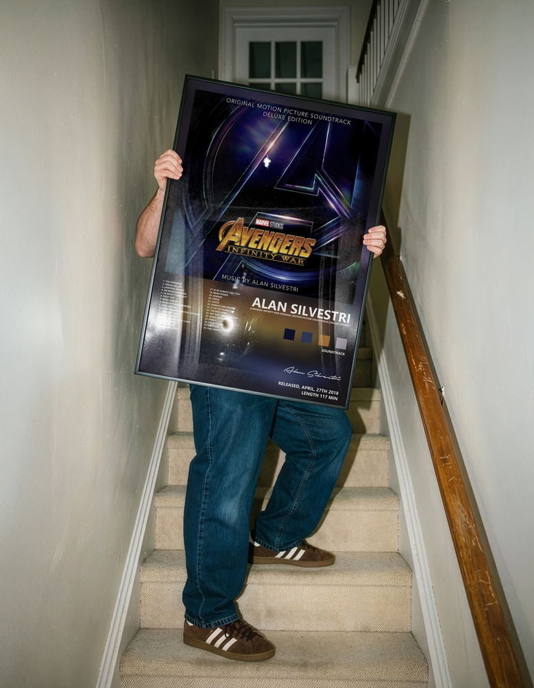 Music poster: Alan Silvestri - Avengers Infinity War Original Motion Picture Soundtrack Deluxe Edition