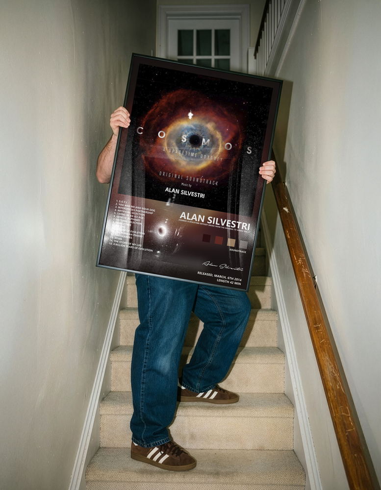 Music poster: Alan Silvestri - Cosmos A SpaceTime Odyssey Music from the Original TV Series Vol 2