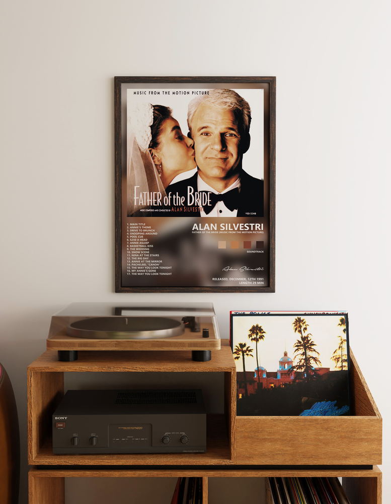 Music poster: Alan Silvestri - Father of the Bride Music from the Motion Picture