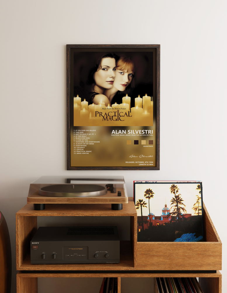 Music poster: Alan Silvestri - Practical Magic Music from the Motion Picture