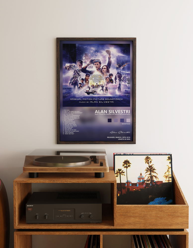 Music poster: Alan Silvestri - Ready Player One Original Motion Picture Soundtrack