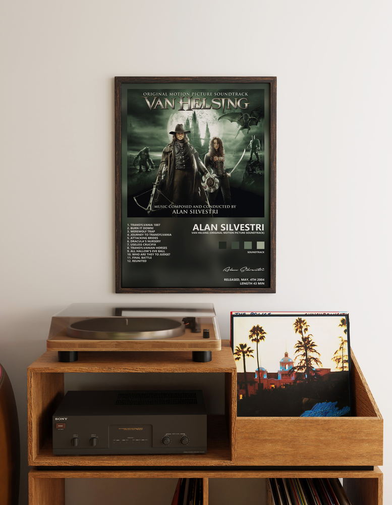 Music poster: Alan Silvestri - Van Helsing Original Motion Picture Soundtrack