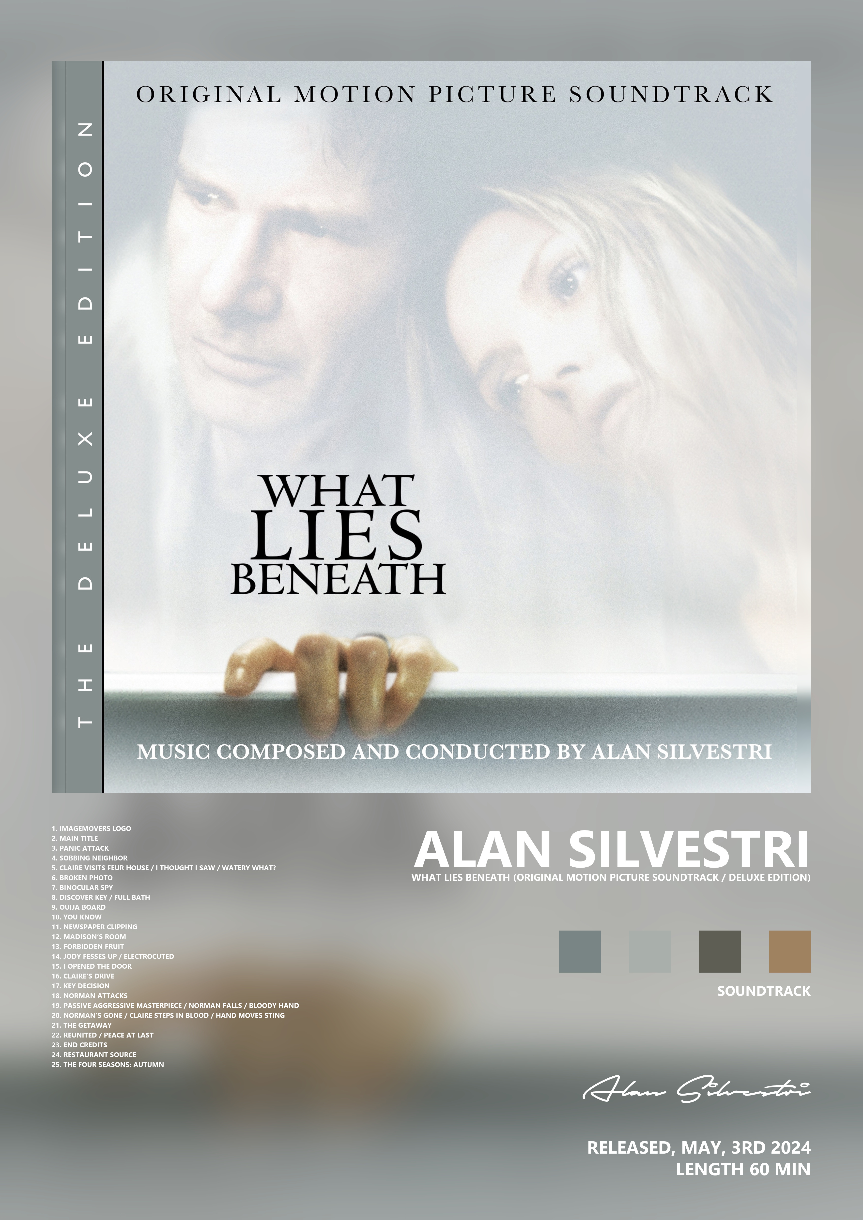 Music poster: Alan Silvestri - What Lies Beneath Original Motion Picture Soundtrack Deluxe Edition