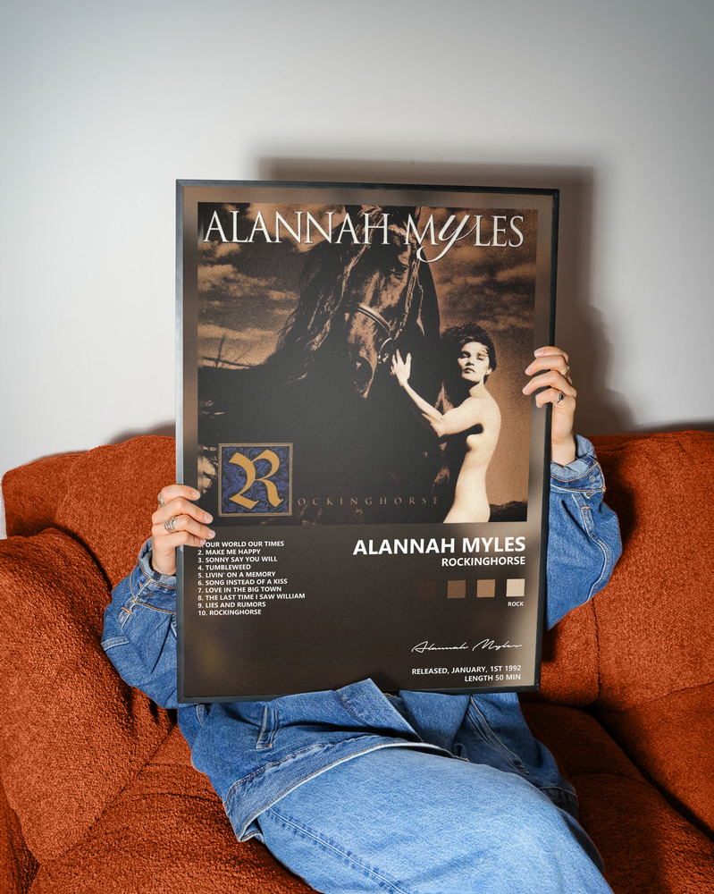 Music poster: Alannah Myles - Rockinghorse