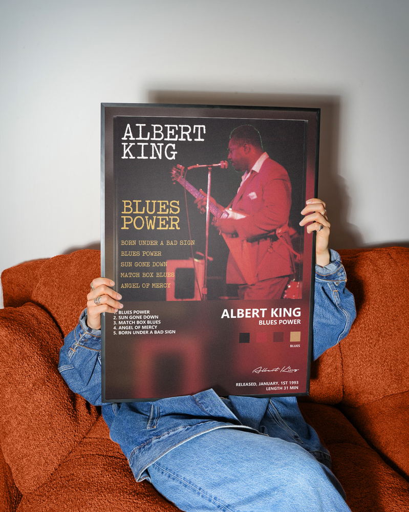 Music poster: Albert King - Blues Power