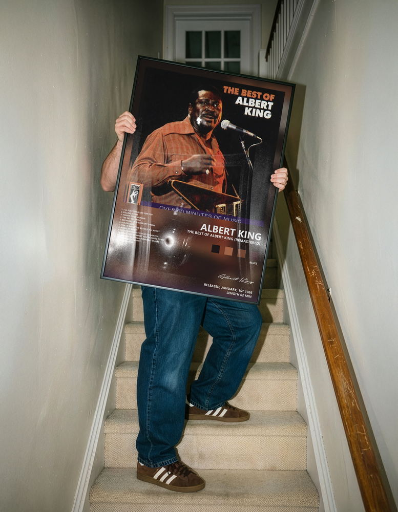 Music poster: Albert King - The Best of Albert King Remastered