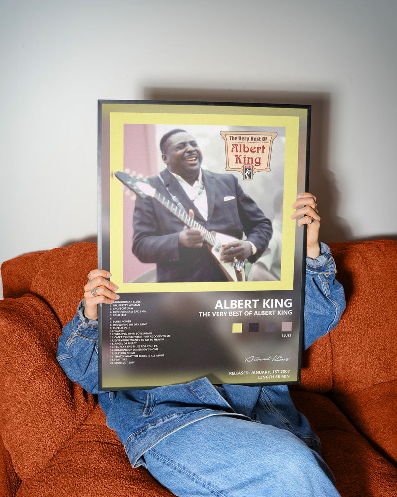 Music poster: Albert King - The Very Best of Albert King
