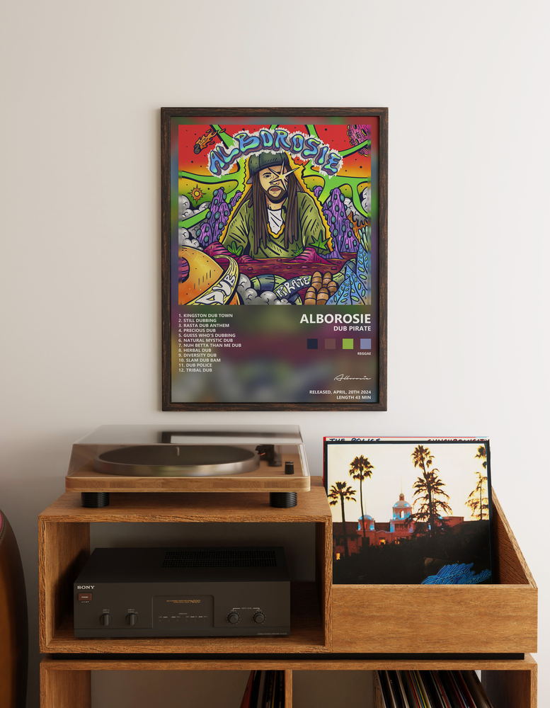 Music poster: Alborosie - Dub Pirate