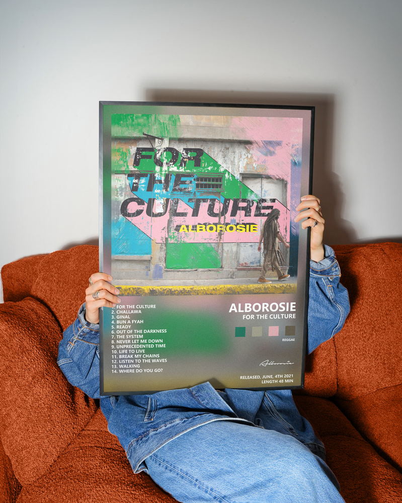 Music poster: Alborosie - For The Culture