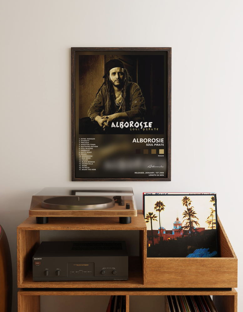 Music poster: Alborosie - Soul Pirate
