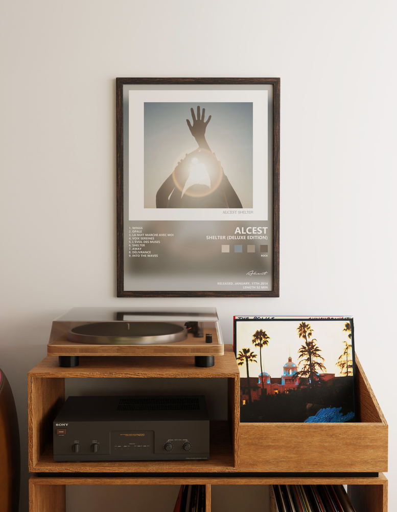 Music poster: Alcest - Shelter Deluxe Edition