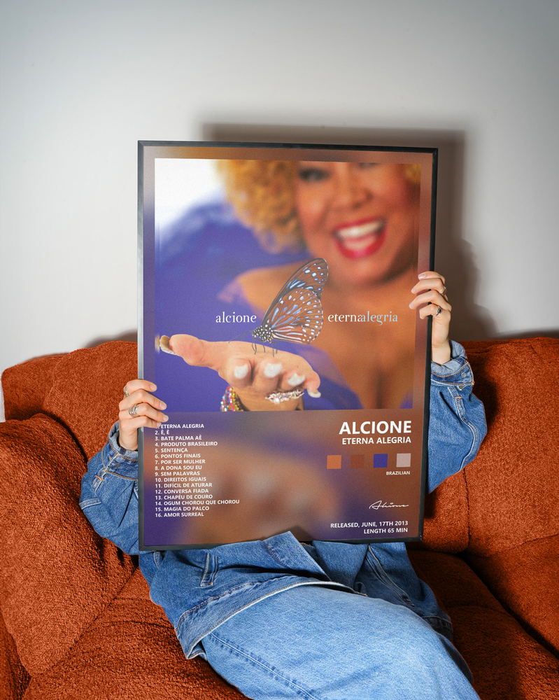 Music poster: Alcione - Eterna Alegria