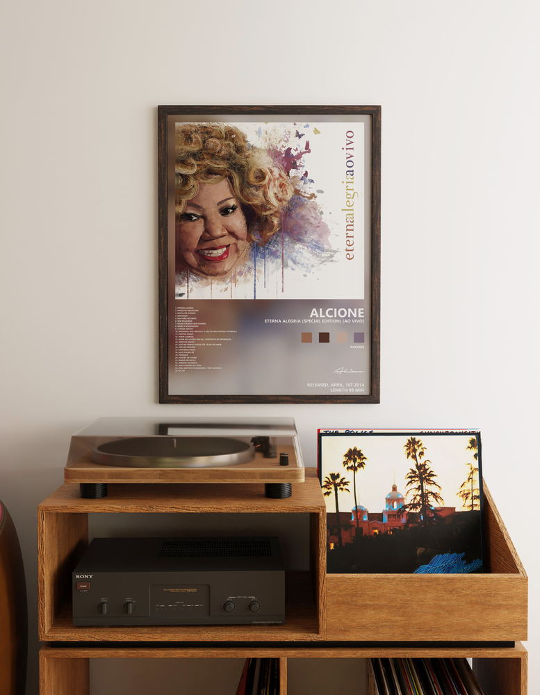 Music poster: Alcione - Eterna Alegria Special Edition Ao Vivo