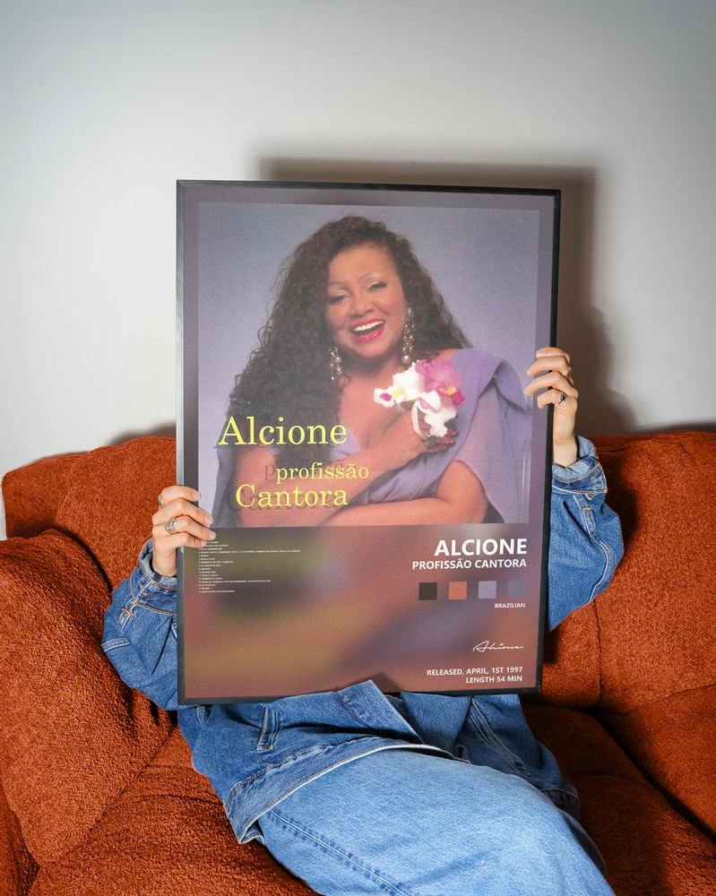 Music poster: Alcione - Profissão Cantora