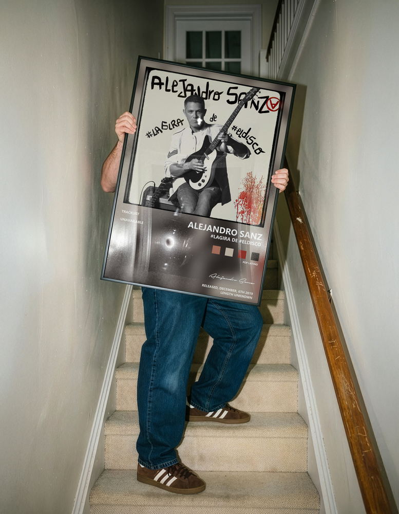 Music poster: Alejandro Sanz - LAGIRA de ELDISCO