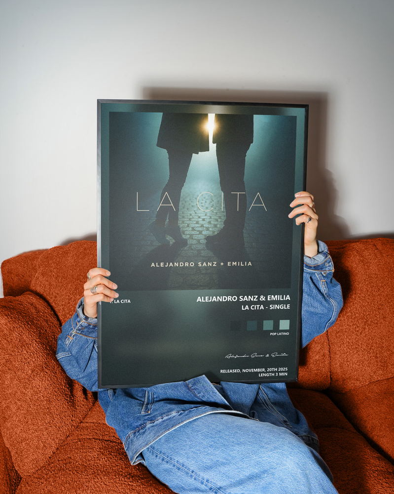 Music poster: Alejandro Sanz Emilia - La cita - Single