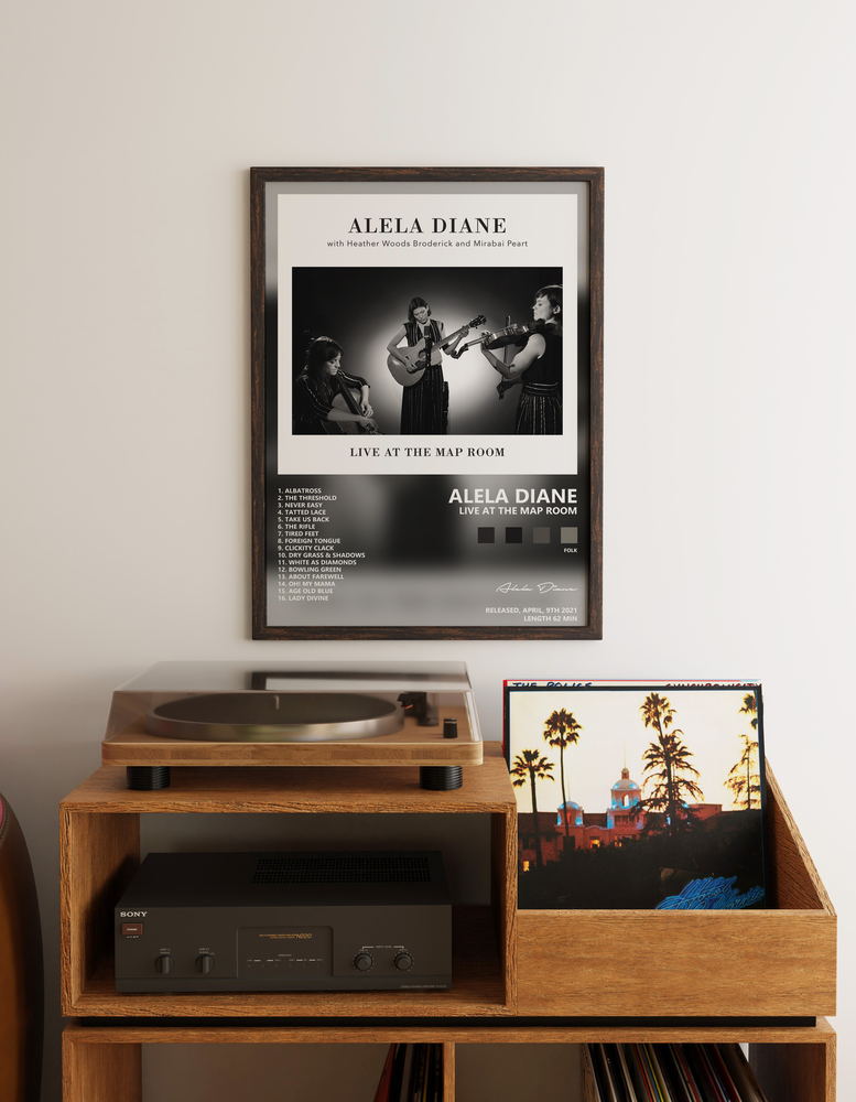 Music poster: Alela Diane - Live at the Map Room