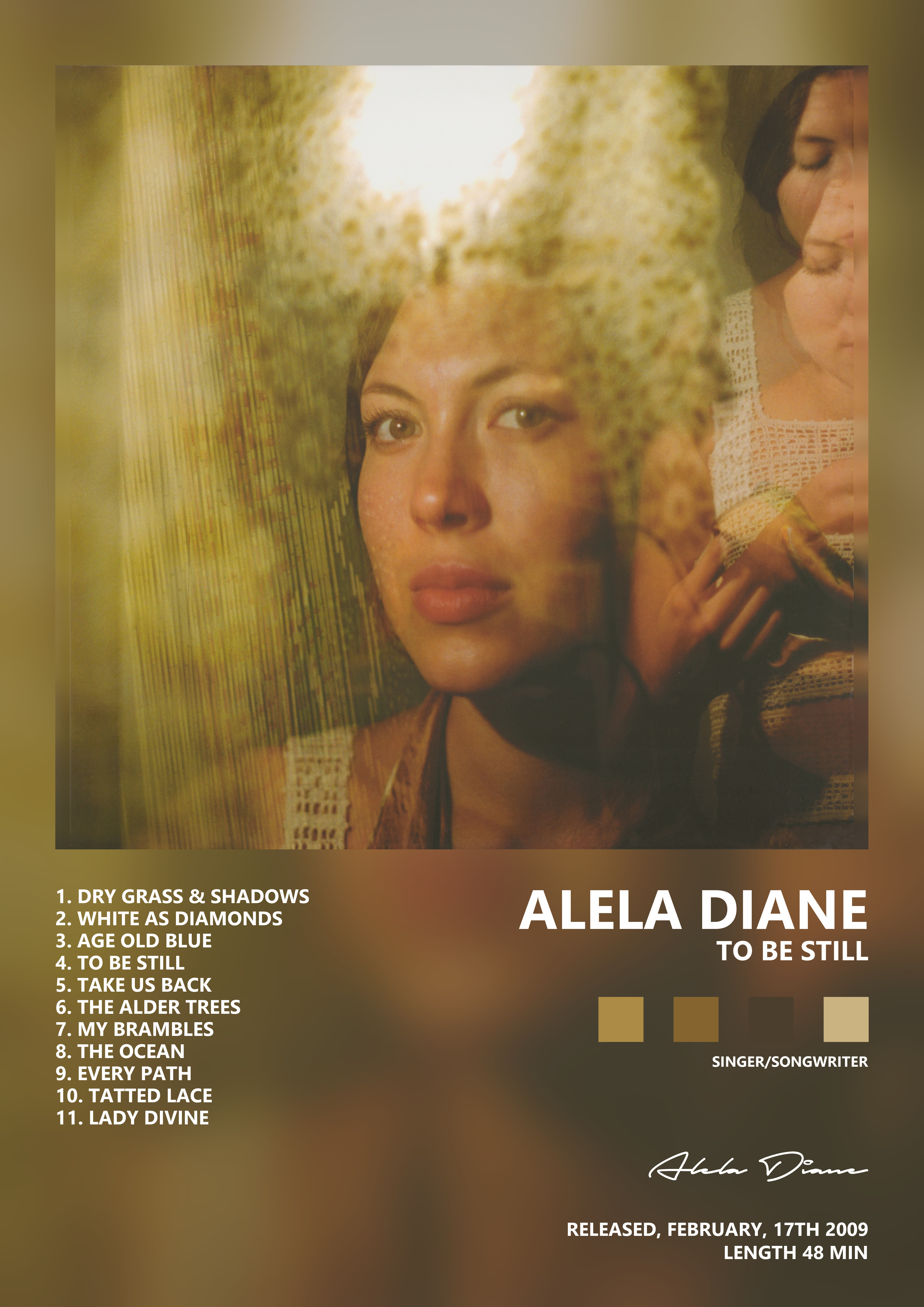 Music poster: Alela Diane - To Be Still