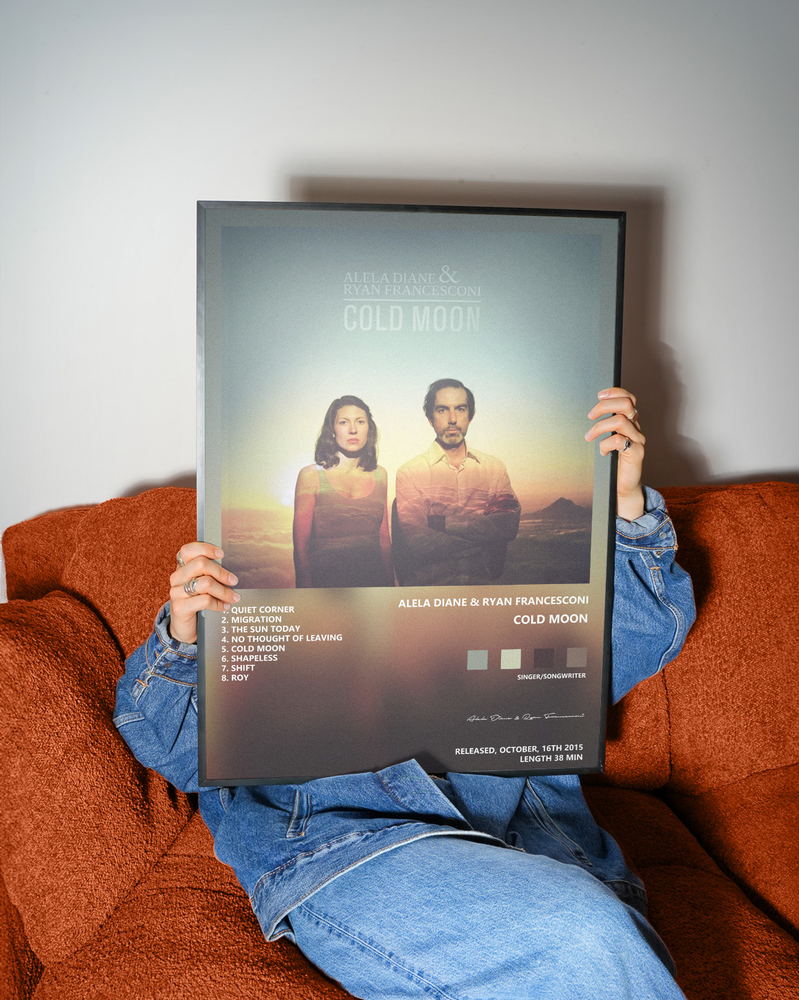 Music poster: Alela Diane Ryan Francesconi - Cold Moon