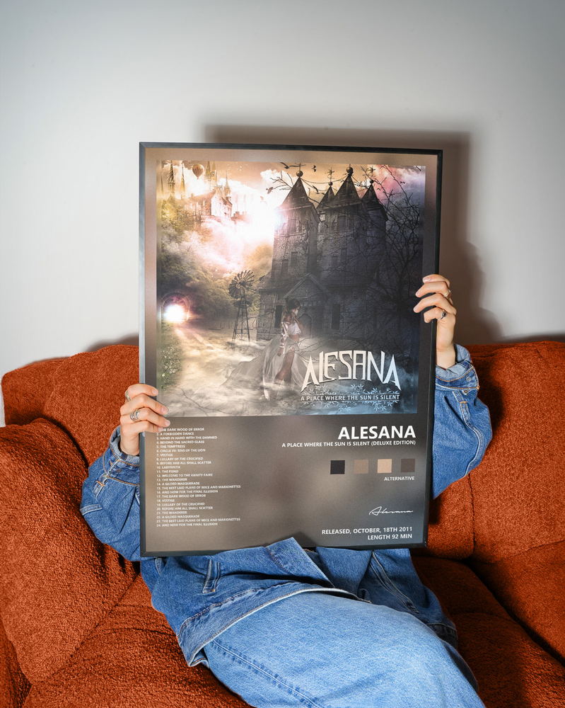 Music poster: Alesana - A Place Where the Sun Is Silent Deluxe Edition