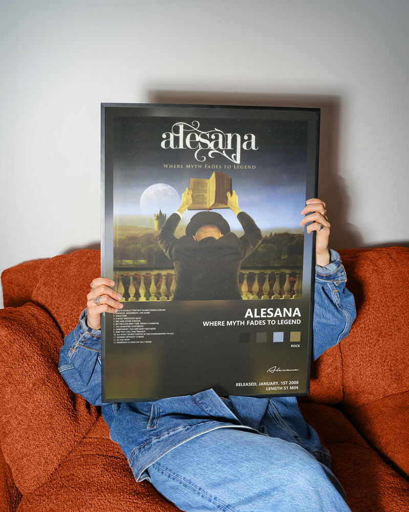 Music poster: Alesana - Where Myth Fades to Legend
