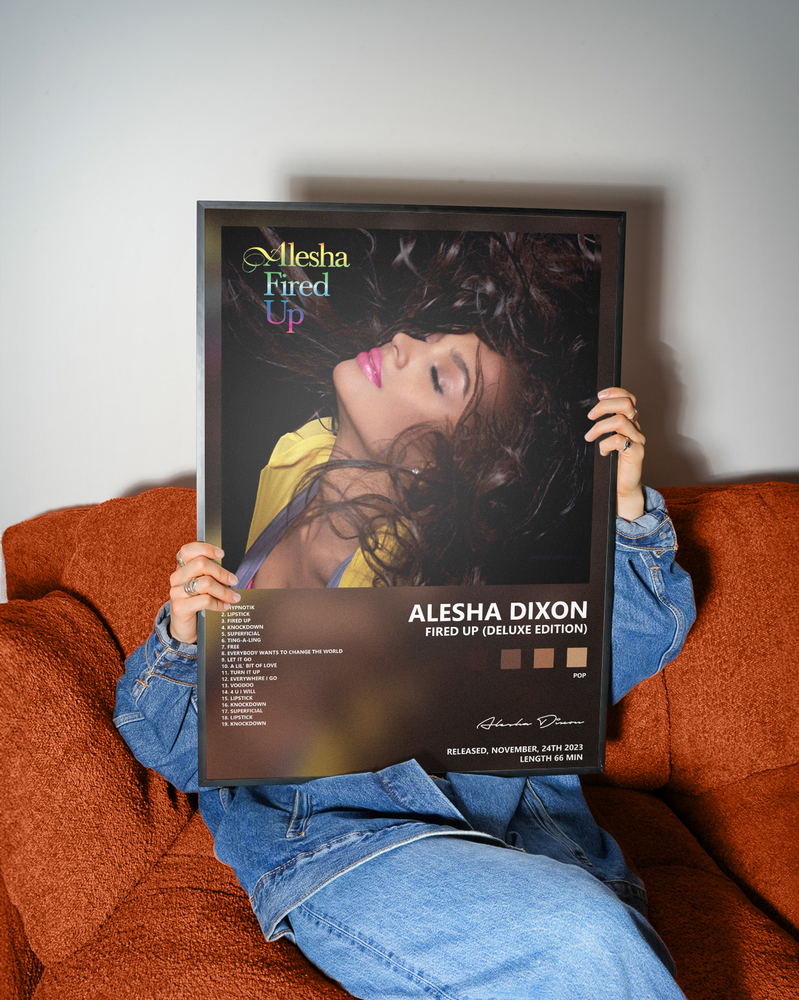 Music poster: Alesha Dixon - Fired Up Deluxe Edition