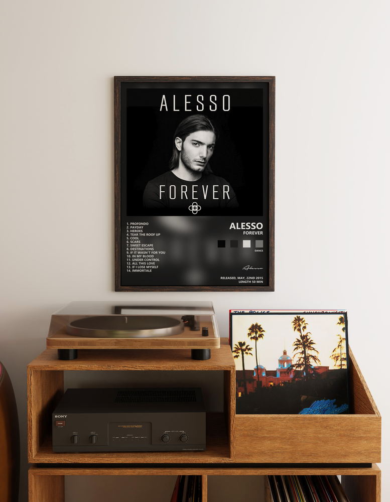 Music poster: Alesso - Forever