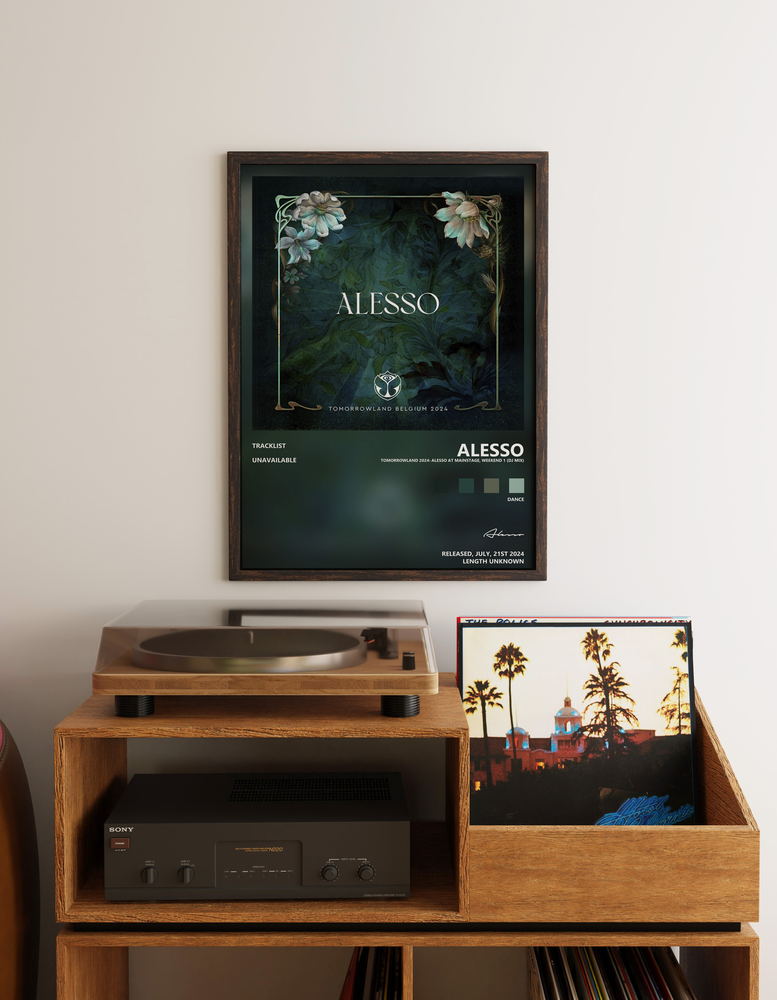 Music poster: Alesso - Tomorrowland 2024 Alesso at Mainstage Weekend 1 DJ Mix