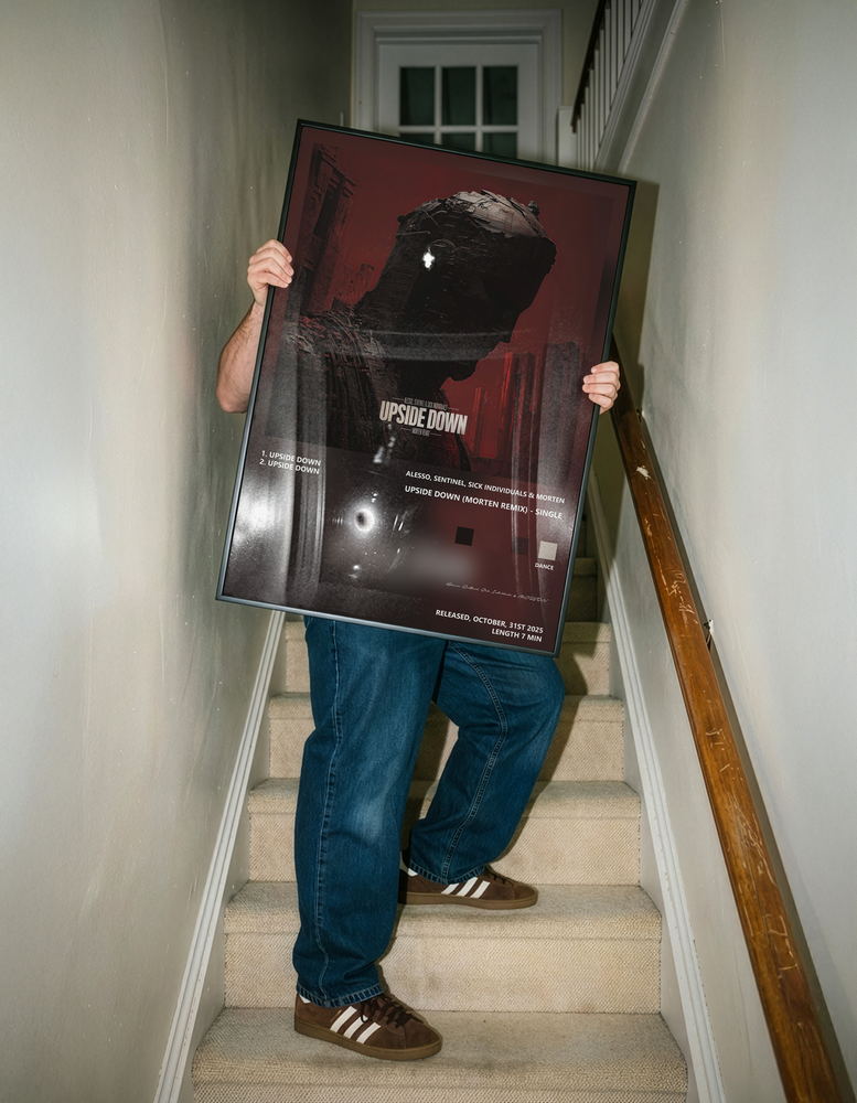 Music poster: Alesso Sentinel Sick Individuals MORTEN - Upside Down MORTEN Remix - Single