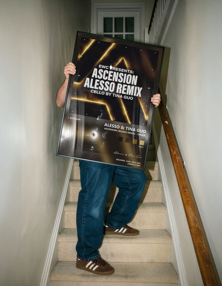 Music poster: Alesso Tina Guo - Ascension Alesso Remix - Single