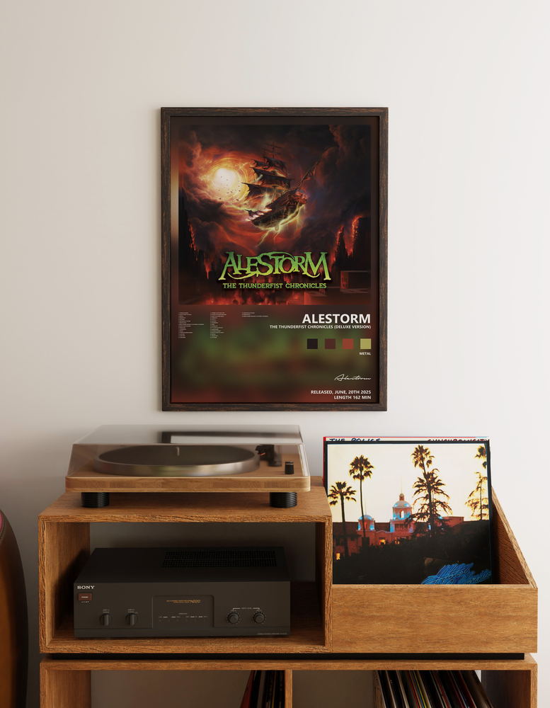 Music poster: Alestorm - The Thunderfist Chronicles Deluxe Version