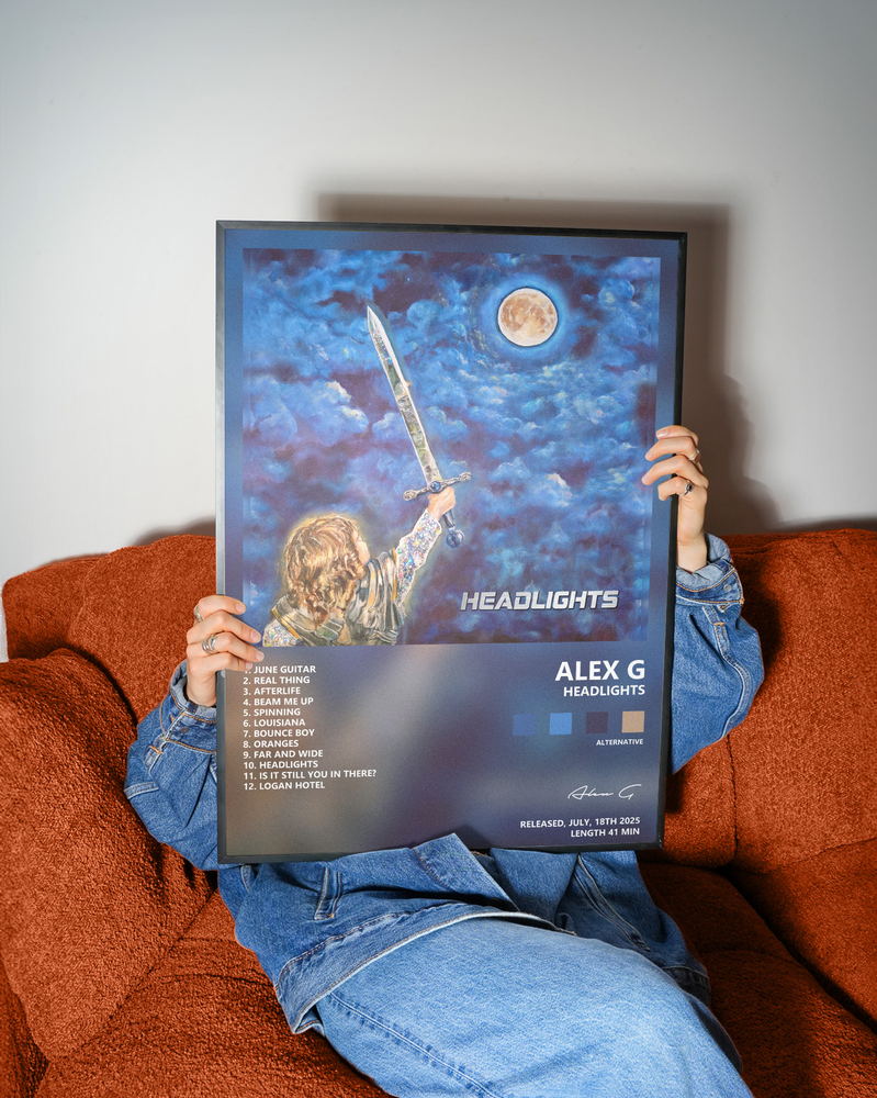 Music poster: Alex G - Headlights