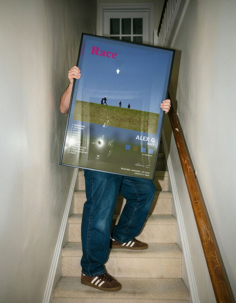 Music poster: Alex G - Race