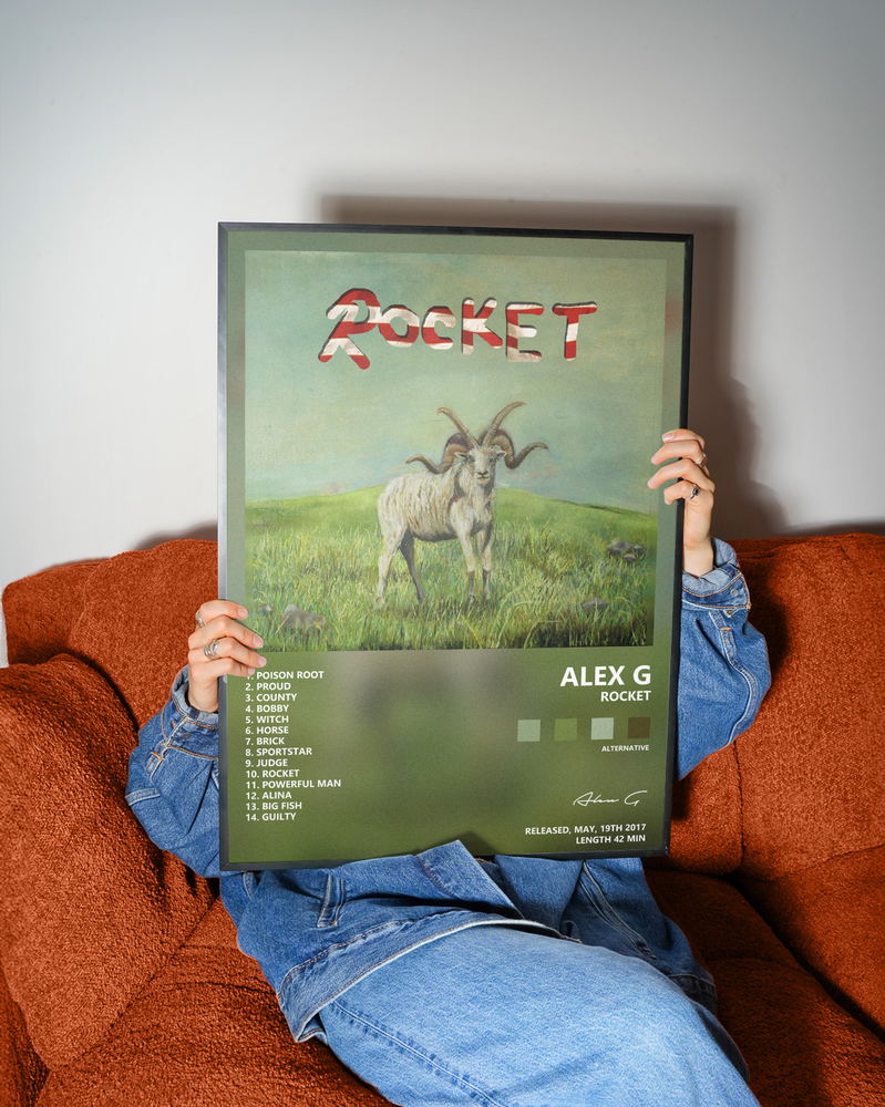 Music poster: Alex G - Rocket